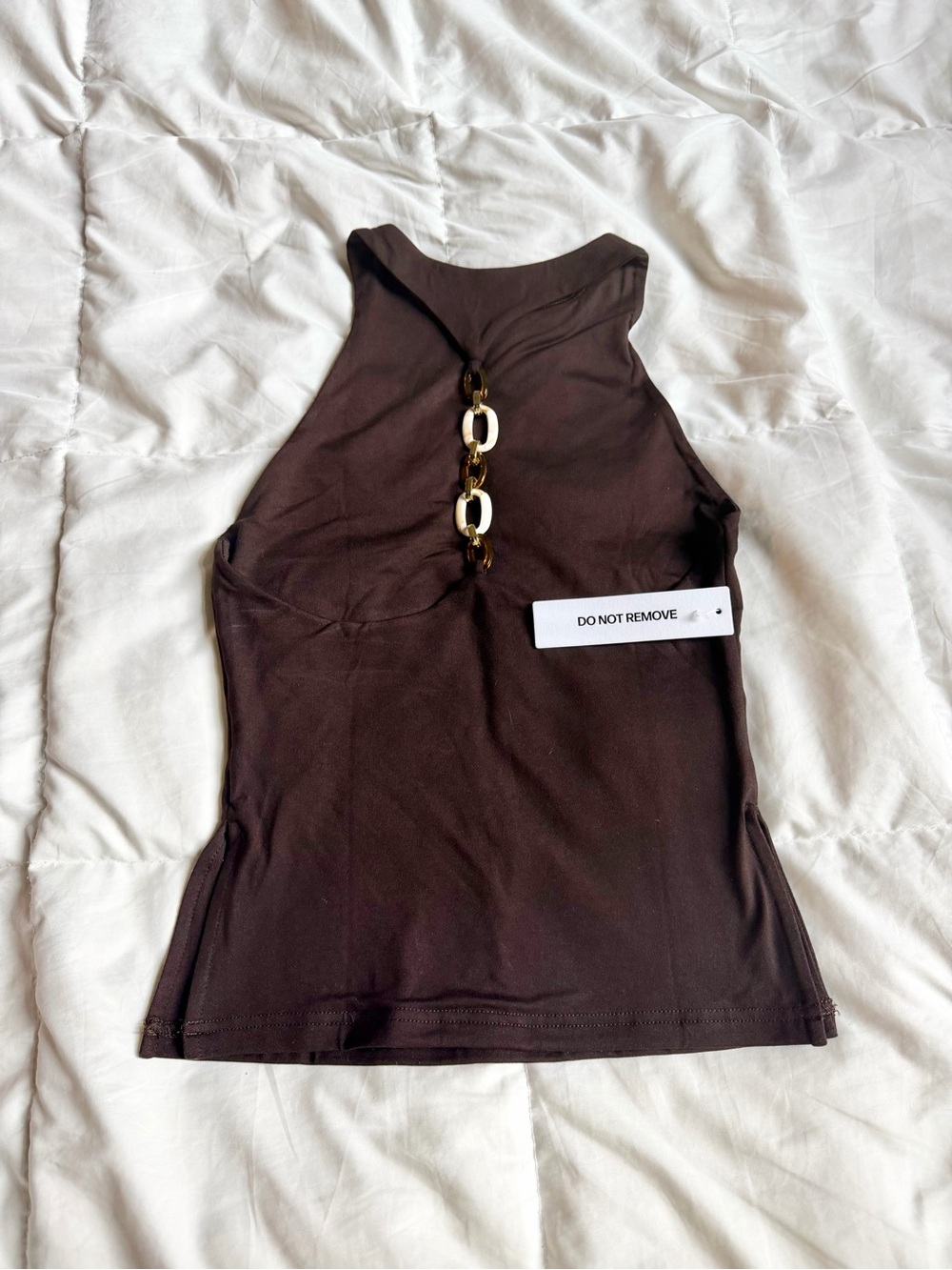 NWOT Princess Polly Harlene top in brown 🤎
